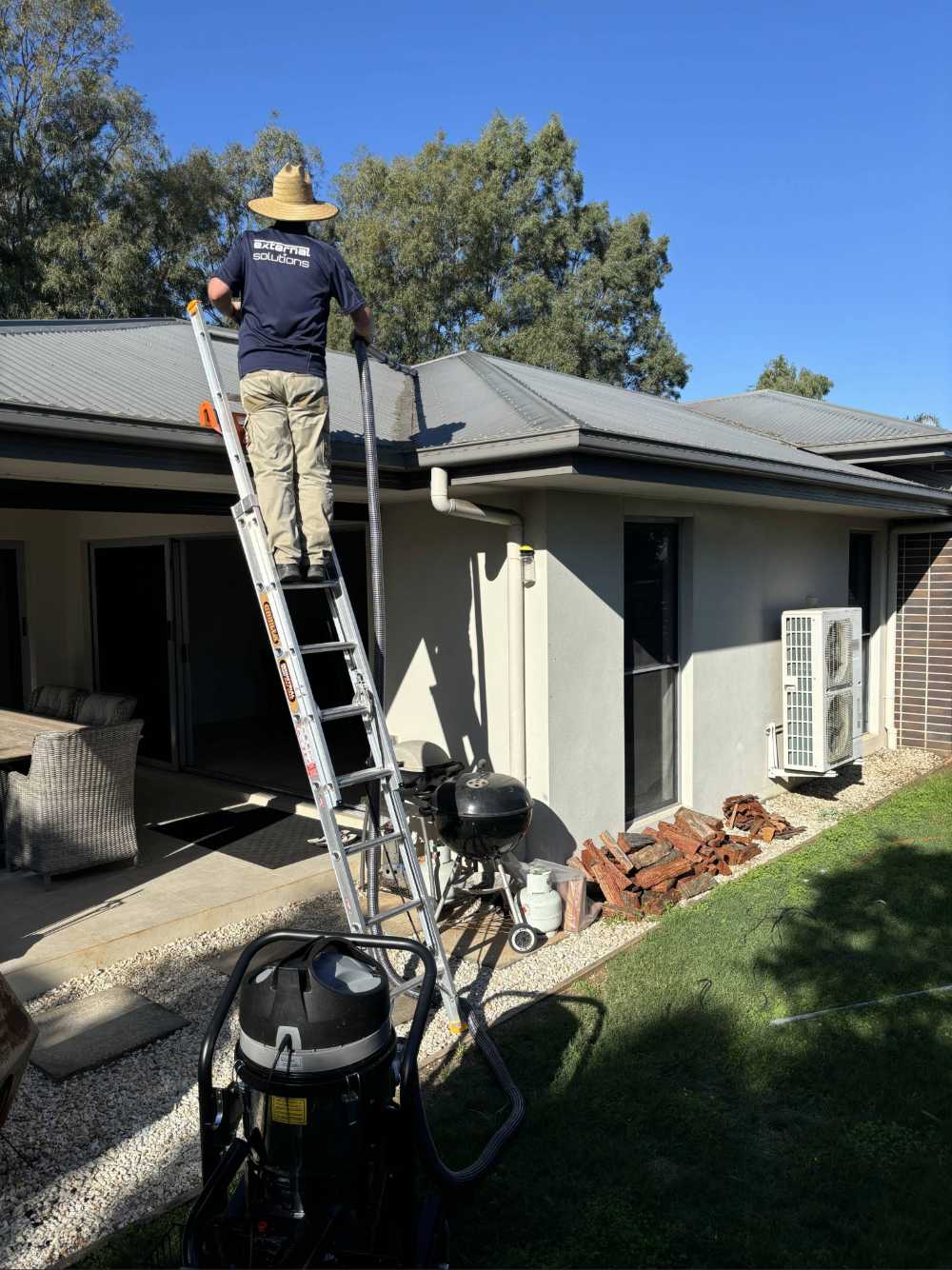 Gutter Cleaning Gold Coast by External Solutions 045