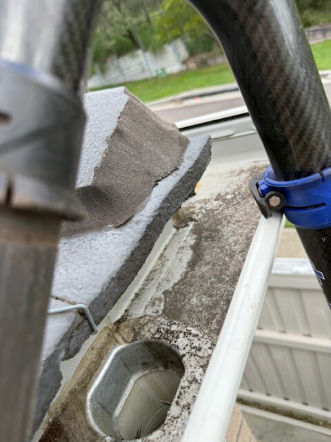 Downpipes cleaned